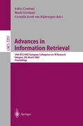 Cover: Advances in Information Retrieval - Springer