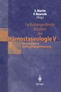 Cover: Fach&uuml;bergreifende Aspekte der H&auml;mostaseologie V - Springer