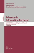 Cover: Advances in Information Retrieval - Springer