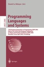Cover: Programming Languages and Systems - Springer