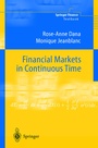 Cover: Financial Markets in Continuous Time - Springer