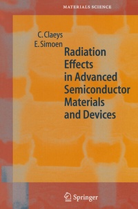 Enlarge image Cover: Radiation Effects in Advanced Semiconductor Materials and Devices - Springer