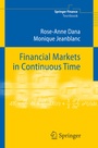 Cover: Financial Markets in Continuous Time - Springer
