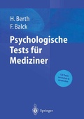Cover: Psychologische Tests f&uuml;r Mediziner - Springer