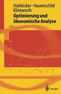 Cover: Optimierung und &ouml;konomische Analyse - Springer