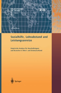 Abbildung von: Sozialhilfe, Lohnabstand und Leistungsanreize - Springer