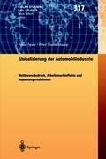 Cover: Globalisierung der Automobilindustrie - Springer