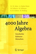 Cover: 4000 Jahre Algebra - Springer