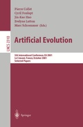 Cover: Artificial Evolution - Springer