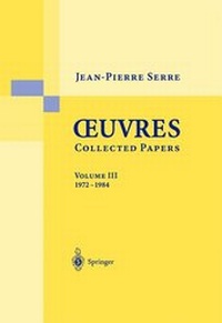 Abbildung von: Oeuvres - Collected Papers III - Springer