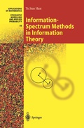 Cover: Information-Spectrum Methods in Information Theory - Springer