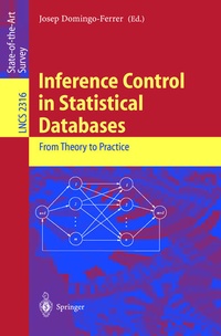 Enlarge image Cover: Inference Control in Statistical Databases - Springer