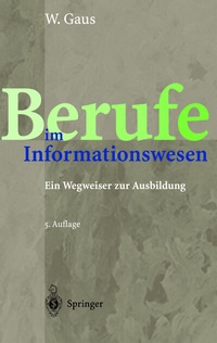 Abbildung von: Berufe im Informationswesen - Springer
