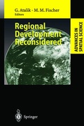 Cover: Regional Development Reconsidered - Springer