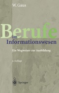 Cover: Berufe im Informationswesen - Springer