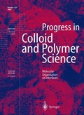 Cover: Molecular Organisation on Interfaces - Springer