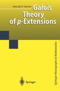 Cover: Galois Theory of p-Extensions - Springer