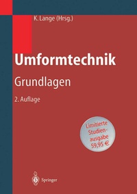 Enlarge image Cover: Umformtechnik - Springer