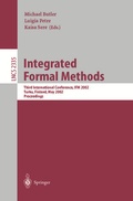 Cover: Integrated Formal Methods - Springer