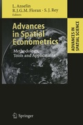 Cover: Advances in Spatial Econometrics - Springer