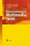 Cover: Praxishandbuch Multimediarecht - Springer