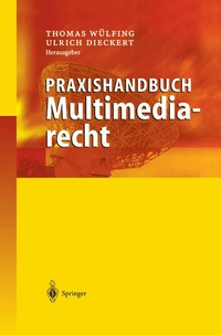 Enlarge image Cover: Praxishandbuch Multimediarecht - Springer