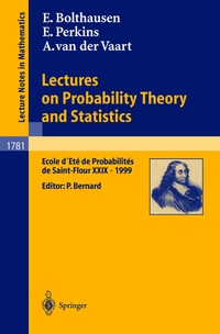Enlarge image Cover: Lectures on Probability Theory and Statistics - Springer