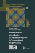 Cover: Error Estimation and Adaptive Discretization Methods in Computational Fluid Dynamics - Springer