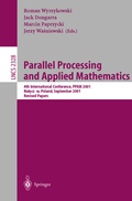 Cover: Parallel Processing and Applied Mathematics - Springer