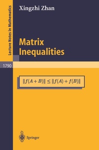 Abbildung von: Matrix Inequalities - Springer