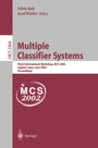 Cover: Multiple Classifier Systems - Springer