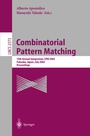 Cover: Combinatorial Pattern Matching - Springer