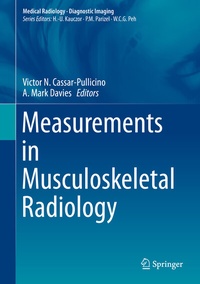 Abbildung von: Measurements in Musculoskeletal Radiology - Springer