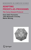 Cover: Adapting Proofs-as-Programs - Springer