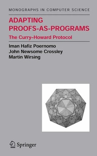 Enlarge image Cover: Adapting Proofs-as-Programs - Springer