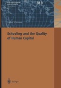 Cover: Schooling and the Quality of Human Capital - Springer