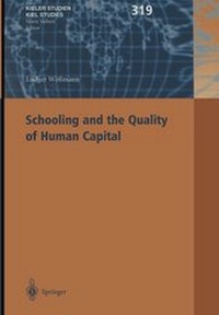 Enlarge image Cover: Schooling and the Quality of Human Capital - Springer