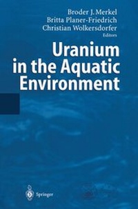 Enlarge image Cover: Uranium in the Aquatic Environment - Springer