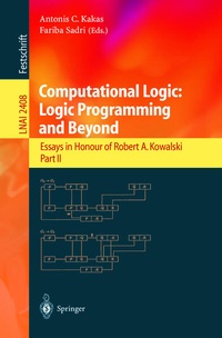 Enlarge image Cover: Computational Logic: Logic Programming and Beyond - Springer