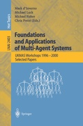 Cover: Foundations and Applications of Multi-Agent Systems - Springer