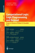 Cover: Computational Logic: Logic Programming and Beyond - Springer
