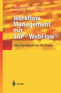 Abbildung von: Workflow Management mit SAP® WebFlow® - Springer