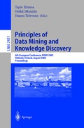 Cover: Principles of Data Mining and Knowledge Discovery - Springer
