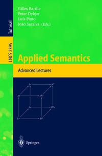 Enlarge image Cover: Applied Semantics - Springer