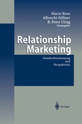 Cover: Relationship Marketing - Springer