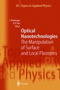 Cover: Optical Nanotechnologies - Springer