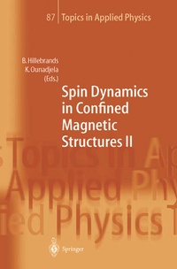Abbildung von: Spin Dynamics in Confined Magnetic Structures II - Springer