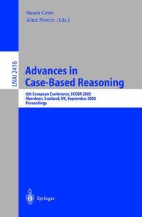 Enlarge image Cover: Advances in Case-Based Reasoning - Springer