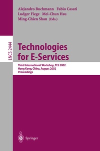 Enlarge image Cover: Technologies for E-Services - Springer