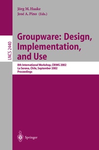 Abbildung von: Groupware: Design, Implementation, and Use - Springer